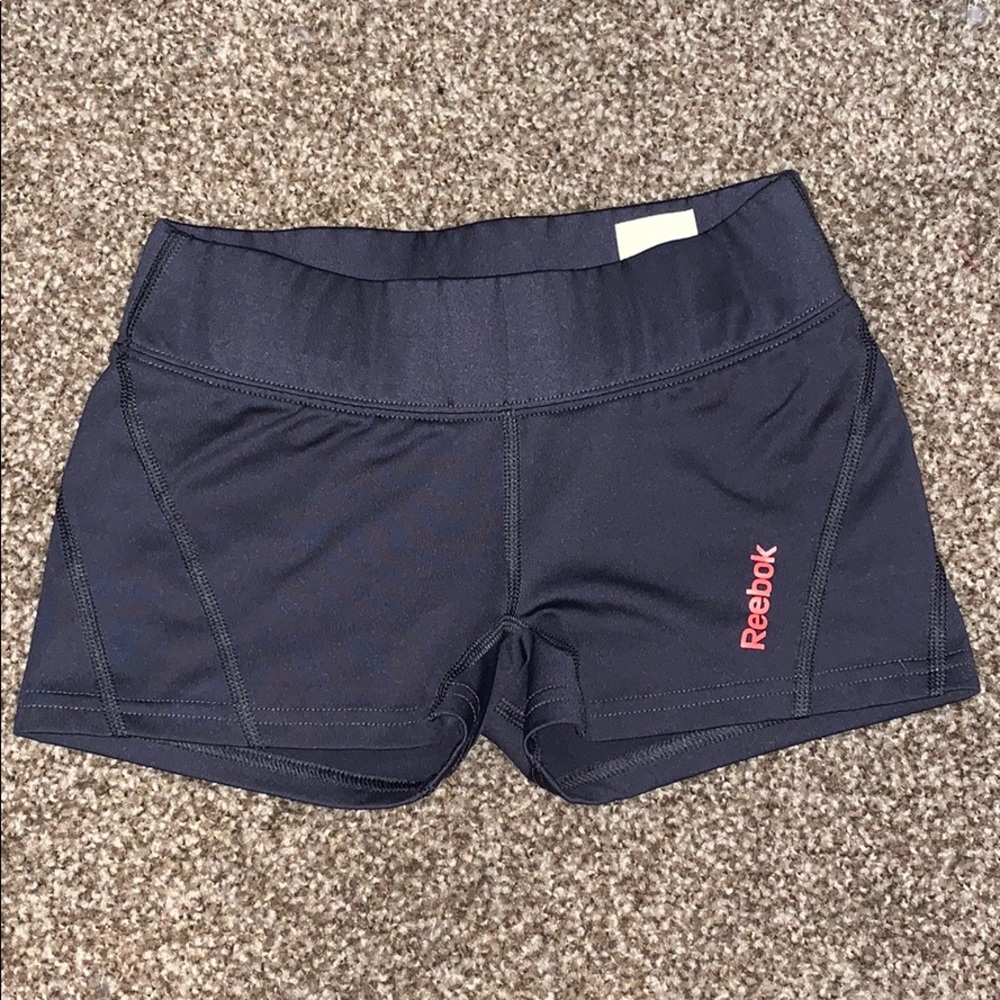 grey reebok spandex